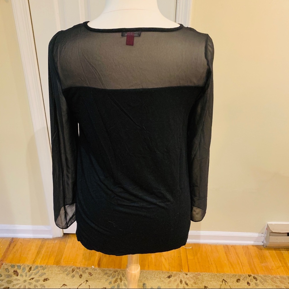 Sale Vince Camuto Black Sexy Top - Picture 3 of 9